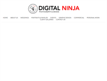 Tablet Screenshot of digitalninjadesign.com